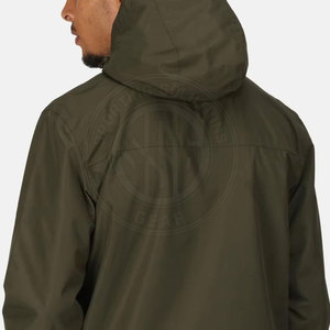 Rain <b>Jacket</b> Men Modern <b>Winter</b> <b>Jacket</b> Stylish <b>Waterproof</b> Design Soft Fabric Casual Wear Daily Outfit Look - Product Image 4