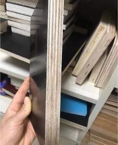 Contrachapado Recubierto de Película al por Mayor de Fábrica 4×8 (1220×2440mm) |   12 mm 15 mm 18 mm |   Tableros de 7, 9 y 11 Capas para Construcción - Product Image 2