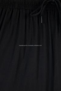 Pantalones Cortos Deportivos Negros Sólidos para Hombre, de Secado Rápido, con Cordón en la Cintura y Detalles en Blanco, Ropa Casual para Hombre, Modelo 2026 - Product Image 3