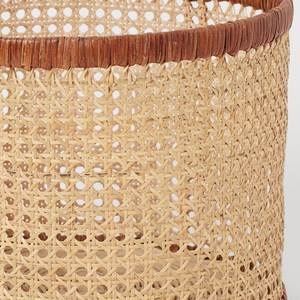Cesta Organizadora de Bambú y Ratán de la Mejor Calidad, Diseño Rústico, Ecológica, Hecha a Mano, Solución de Almacenamiento para Ropa y Uso Doméstico - Product Image 4