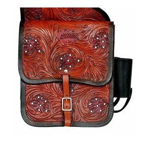 Sacs de selle pour chevaux de couleur personnalisée, respirants, avec logo personnalisé, légers, durables, en cuir, taille personnalisée, vente en gros, usine équestre - Product Image 5
