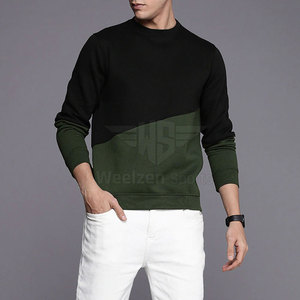 Sweat-shirt minimaliste pour homme, idéal pour la superposition, la détente et la mode quotidienne, en coton mélangé. - Product Image 3