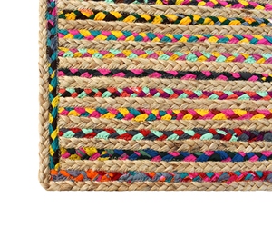 Alfombra Trenzada de Yute Chindi - Product Image 3