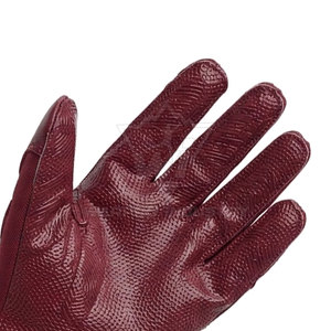 Competition American Football Gloves Lightweight Sports Gloves Custom Design Textured Grip Palm Flexible Finger Receiver <b>Fit</b> - Product Image 5