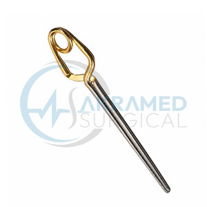 High Quality Yasargil Temporary Occlusion Clip 11mm Slightly Curved Jaw Stainless Steel <b>Neurosurgery</b> <b>Instrument</b> CE Certified - Product Image 2