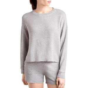 Manufacturer Crop Top Hoodie Front Pullover Style Unique Design Good Quality Women Crop Top Hoodie with puff printing logo - Product Image 6