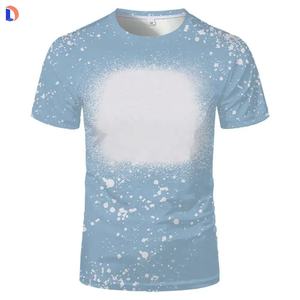 2022 automne Oem personnalisé Sublimation chemises de blanchiment haute qualité imprimé t-shirts unisexe Polyester t-shirts - Product Image 6