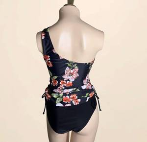 2026 <b>Womens</b> One-piece <b>Tankini</b> Swimsuit Floral Print Breathable Customizable Front Logo Wholesale Pakistani Supplier - Product Image 2