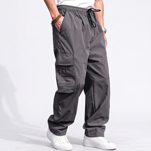 Wholesale Cargo Pants 6 Pockets Trouser Washable Custom Logo Breathable Wholesale High Quality Men's Cargo Pants - Product Image 1