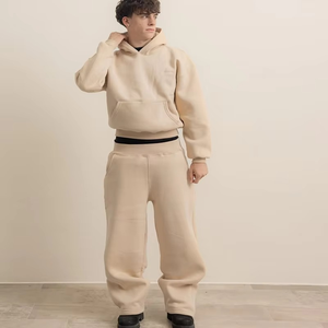 Service OEM Hiver 2026 – Ensemble de survêtement premium pour homme en coton épais, coupe oversize, haute qualité, tailles plus, offre de gros - Product Image 5