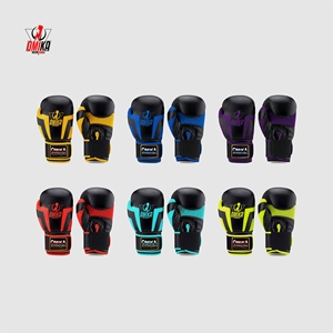 Guantes de Boxeo Profesionales Ligeros de Alta Calidad, Personalizados OEM/ODM, Transpirables, con Correa de Muñeca Ajustable, Protección Completa para los Dedos, para Entrenamiento - Product Image 4