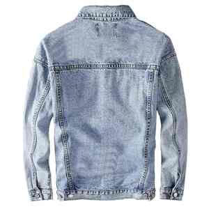 Premium Style <b>Men</b> Denim <b>Jacket</b> Casual Slim <b>Long</b> Sleeve Jean <b>Jacket</b> With Multi Pocket Fashion Outdoor Causal Classic <b>Jackets</b> - Product Image 2