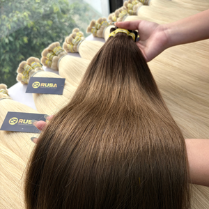 Extensions de cheveux vierges humains en vrac, vente en gros, 100% cheveux vietnamiens, texture ondulée, longueurs de 10 pouces à 34 pouces - Product Image 6