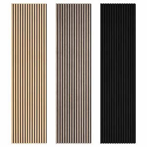 Pannelli Acustici a Doghe per Pareti, Senza Quantità Minima d'Ordine, Eco-Friendly, per Studi di Allenamento e <span class=keywords><strong>Palestre</strong></span> Domestiche, Disponibili in Magazzino USA - Product Image 2