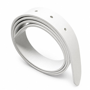 Correa de Cuero Genuino de Origen Coreano HN01 28mm X 110cm Casual de 7 Agujeros de Piel de Vaca, Repuesto para Hebilla de 30mm - Product Image 3