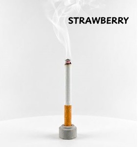Bâtons d'encens en forme de cigarette à la fraise | Cigarette en bâtonnet à la fraise en gros | Bâtons d'encens à la fraise au design cigarette - Product Image 1