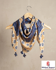 Pañuelo Cuadrado con Estampado Personalizado, Sensación de Seda, Suave y Ligero, Pañuelo de Moda para Mujer, Fabricante Textil OEM ODM, Venta al Por Mayor - Product Image 4