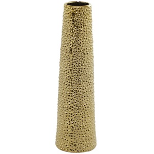 Jarrón de Mesa Moderno de Hierro Martillado Transparente con Efecto Agrietado, Porta Flores Decorativo, Decoración para el Hogar, Elegante, Lujoso, Estilizado, Premium - Product Image 3