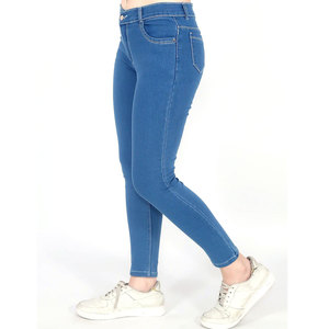 Jeans de Mujer Estilo Urbano Talla XL, Corte Recto, Transpirables, Casuales, Desgastados, Estilo Boyfriend - Product Image 1