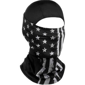 Pasamontañas de Poliéster con Camuflaje Azul para Actividades al Aire Libre, Unisex, Transpirable e Impermeable - Product Image 6