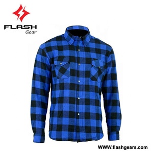 Tùy Chỉnh Thực Hiện CE Bảo Vệ Flannel Áo Mới Bảo Vệ Lót Gia Cố Bọc Thép Áo Sơ Mi Lót <span class=keywords><strong>Covert</strong></span> Flannel Màu Đỏ Áo Sơ Mi - Product Image 4