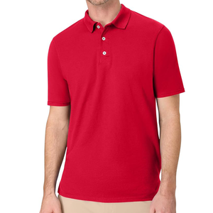 Camisas de Golf de Manga Corta Tejidas al por Mayor, con Botones, Color Sólido, de Alta Calidad, con Logotipo Personalizado con Impresión Digital, Camisas para Hombre 100% Algodón de Secado Rápido - Product Image 4