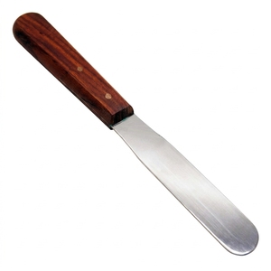 Espátula Dental de Acero Inoxidable Pulido con Mango de Madera Natural, Instrumento Manual para Preparación Dental de Laboratorio - Product Image 4