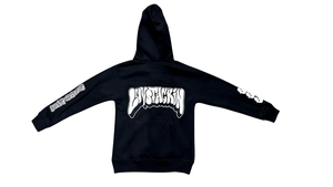 Nouvelle veste coupe-vent chaude pour homme, vente en gros, sweat à capuche noir pour athlètes et salle de sport - Product Image 2