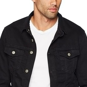 Fabricante de Chaquetas Vaqueras Personalizadas para Hombre, OEM ODM, Chaqueta Trucker de Algodón Vintage Lavado, Proveedor Mayorista de Marca Privada - Product Image 3