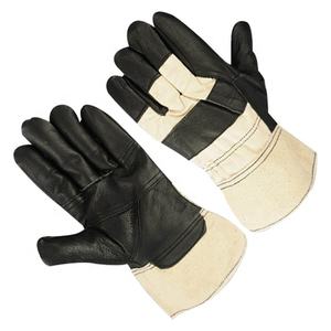 Gants de gréement en cuir canadien 707 de haute qualité jaune/blanc XL Protection des mains de sécurité Construction/Jardinage/Travail industriel - Product Image 3