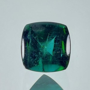 Turmalina Verde Natural en Forma de Pan de Azúcar, Gema Suelta, Estilo Cabujón Verde, Piedra para Joyería, Proveedor Mayorista - Product Image 1