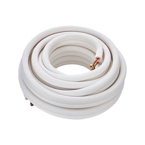 Set di tubi da 50FT per sistemi HVAC, tubi in rame da 1/4'' e 3/8'' D.E. con isolamento a triplo strato per mini split - Product Image 3