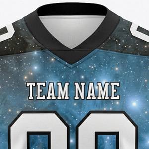 Nouveauté, maillot de football américain de haute qualité, sublimation, respirant, vente en gros, maillot de football sublimé - Product Image 2
