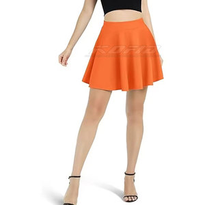 Custom Design Breathable Summer Casual Style <b>with</b> <b>Pockets</b> Wholesale Flowy Chiffon <b>Maxi</b> <b>Skirt</b> for Women - Product Image 2