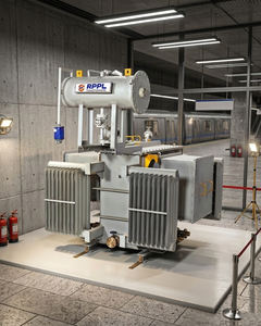 Transformador de Distribución Trifásico de 50Hz y 11kv/400V, Sumergido en Aceite, con Bobinado de Cobre Personalizado en Funcionamiento - Product Image 3