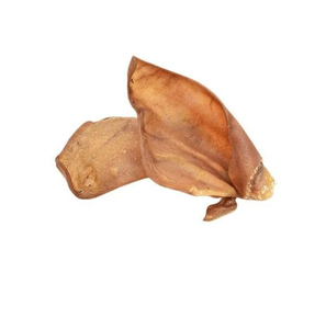 Friandises à mâcher pour chien Perfect Enterprises Buffalo Dry Ear, pour un nettoyage naturel et sain des dents des animaux de compagnie, oreilles de buffle séchées naturelles. - Product Image 1