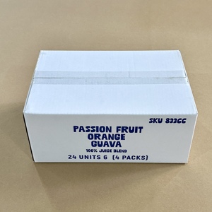 Caja de Embalaje de Bebidas Corrugada Ecológica Impresa Personalizada para Cartones de Jugo, Caja de Envío de Bebidas Resistente, Reciclable, OEM - Product Image 4