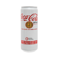 Boisson gazeuse Vietnam Zero Sugar Light Vanilla et Plus 320ml, carton de 24 canettes, réfrigérée, approvisionnement en gros