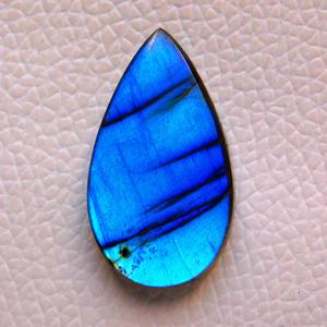 Lot en gros de pierres de palmier en labradorite naturelle, cabochons de cristal, pierres précieuses pour la fabrication de bijoux artisanaux et les collectionneurs de cristaux - Product Image 4
