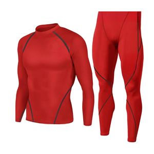 Traje de sudor liso, ropa deportiva para gimnasio, ropa deportiva para hombre, ropa deportiva para entrenamiento, ropa de entrenamiento y jogging, conjunto de fitness para hombre - Product Image 1