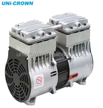 UN-180VH AC 1/2HP dry medical use low noise High negative pressure air vacuum pump OEM (Price Adjustable)