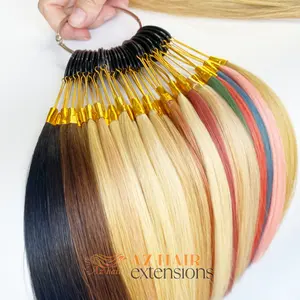 Cheveux vierges crus droits vietnamiens de qualité supérieure 12A 100% cuticule alignée anneau couleur Extensions de cheveux humains - Product Image 1