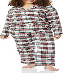 ชุดนอนผ้าฝ้ายคุณภาพสูงพิมพ์ลายทาง น้ำหนักเบา ทรงคลาสสิก สวมใส่สบาย สีตามสั่ง ชุด 2 ชิ้น สำหรับผู้หญิง - Product Image 4