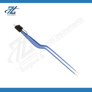คีมจับสองขั้วแบบปลายละเอียด US Jansen Bayonet Irrigation ขนาด 0.7 ผลิตจากเหล็กกล้าไร้สนิมเยอรมัน ใช้ซ้ำได้ สำหรับการผ่าตัดขนาดเล็ก ผลิตในประเทศปากีสถาน - Product Image 5