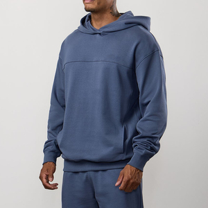 Sudadera con Capucha de Alta Calidad, Sin Cordones, de Peso Pesado, con Logotipo Personalizado, de Algodón y Poliéster, para Hombre - Product Image 1