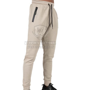 Wholesale Custom Logo <b>Drawstring</b> Men Gym <b>Trouser</b> Loose Fit Straight Lightweight Casual Breathable Quick Dry Canvas - Product Image 4