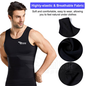 Camisetas de Compresión sin Mangas Hechas a Medida por Fábrica, Camisetas de Compresión sin Mangas de Corte Ajustado - Product Image 2