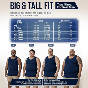 Men Body <b>Shaper</b> Compression Tank Top Slimming Underwear Firm Control <b>Belly</b> Fat Burner Chest Binder Slimming Vest for Men - Product Image 6