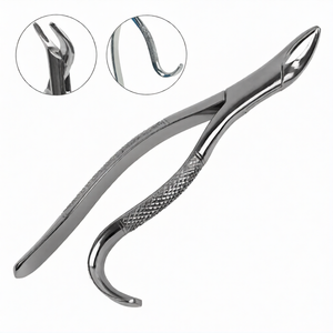 Forceps d'extraction manuels # Instrument d'extraction dentaire en acier inoxydable pour 103 incisives et cuspides inférieures – Outil chirurgical dentaire - Product Image 2