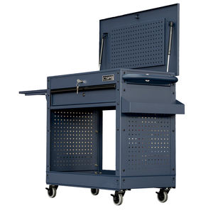 Armoire industrielle CSPS 79 cm en acier bleu, personnalisable, support OEM, capacité 135 kg, système de verrouillage à clé, roulement à billes 1 - Product Image 6